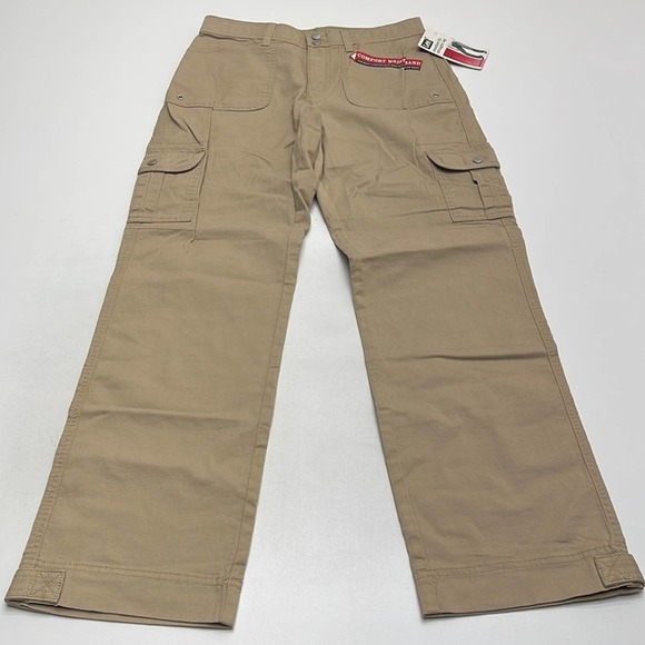 Lee Denim - LEE Women’s 6 Tan Comfort Waist Cargo Pants
